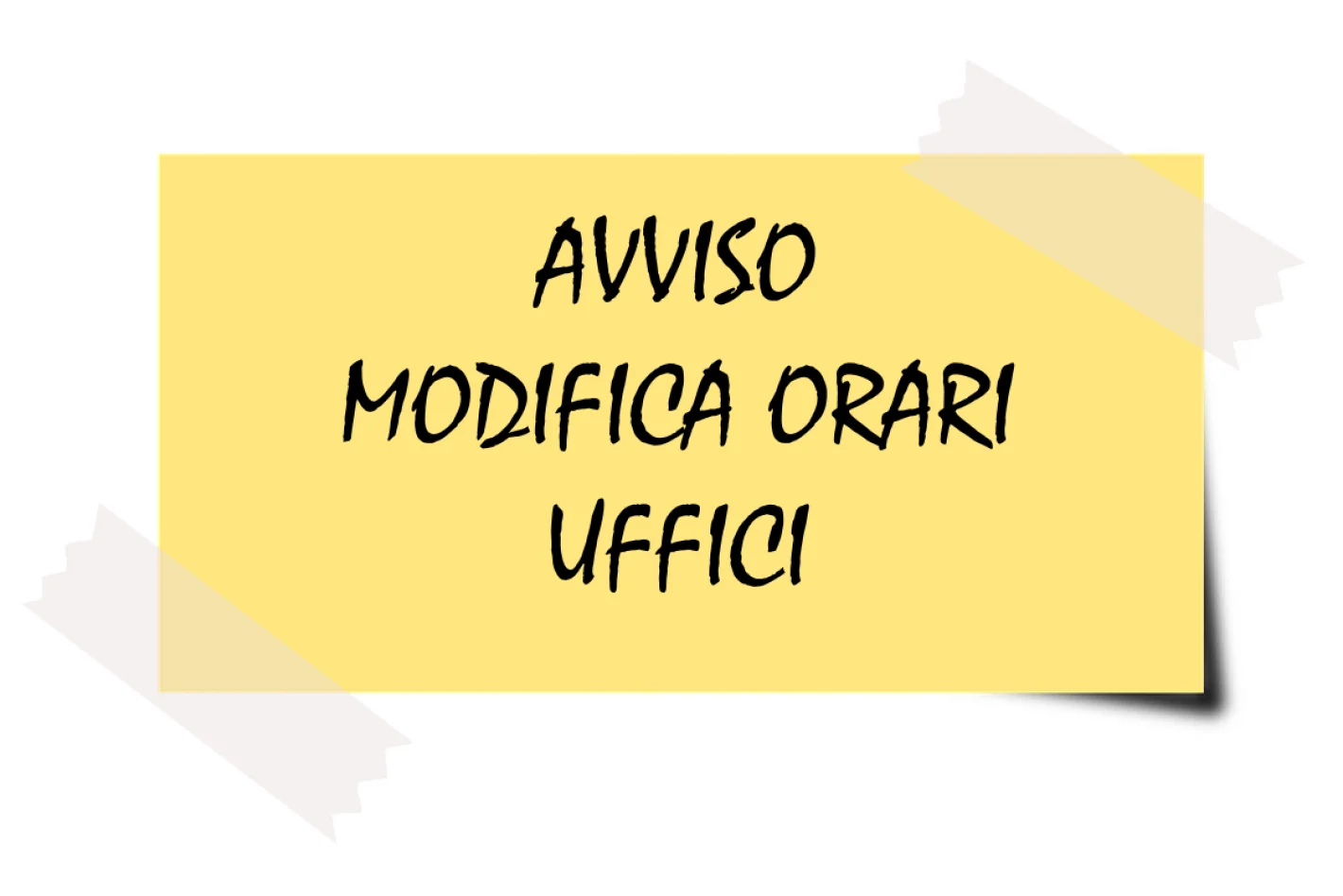 Variazione orario Ufficio Anagrafe/Stato Civile