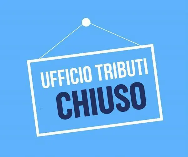 Avviso chiusura Ufficio Tributi