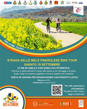 Strada delle Mele Pinerolese Bike Tour: alla scoperta del territorio in bicicletta