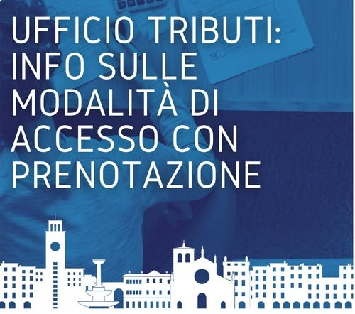 Ufficio Tributi: accesso esclusivamente su appuntamento